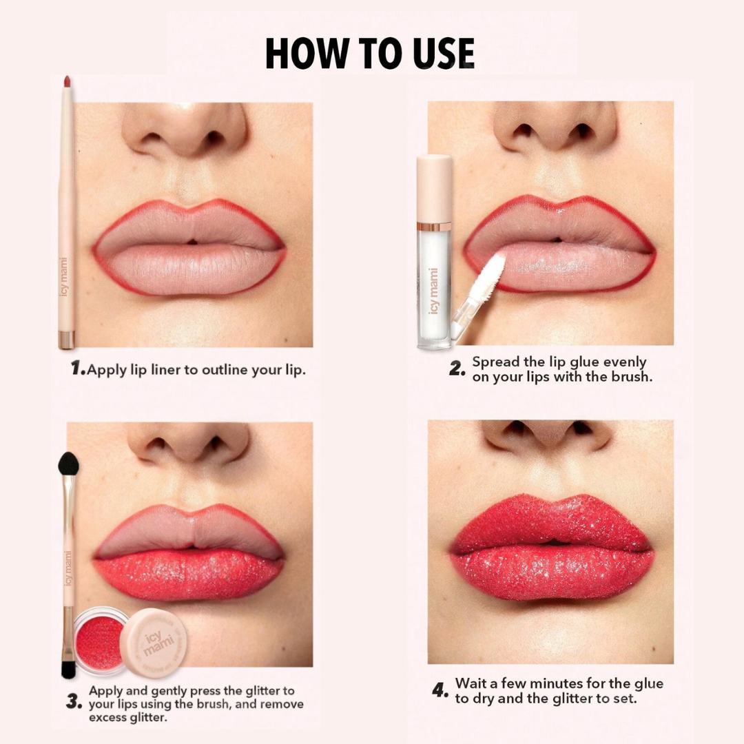 ICY MAMI Lip Kit - Champagne